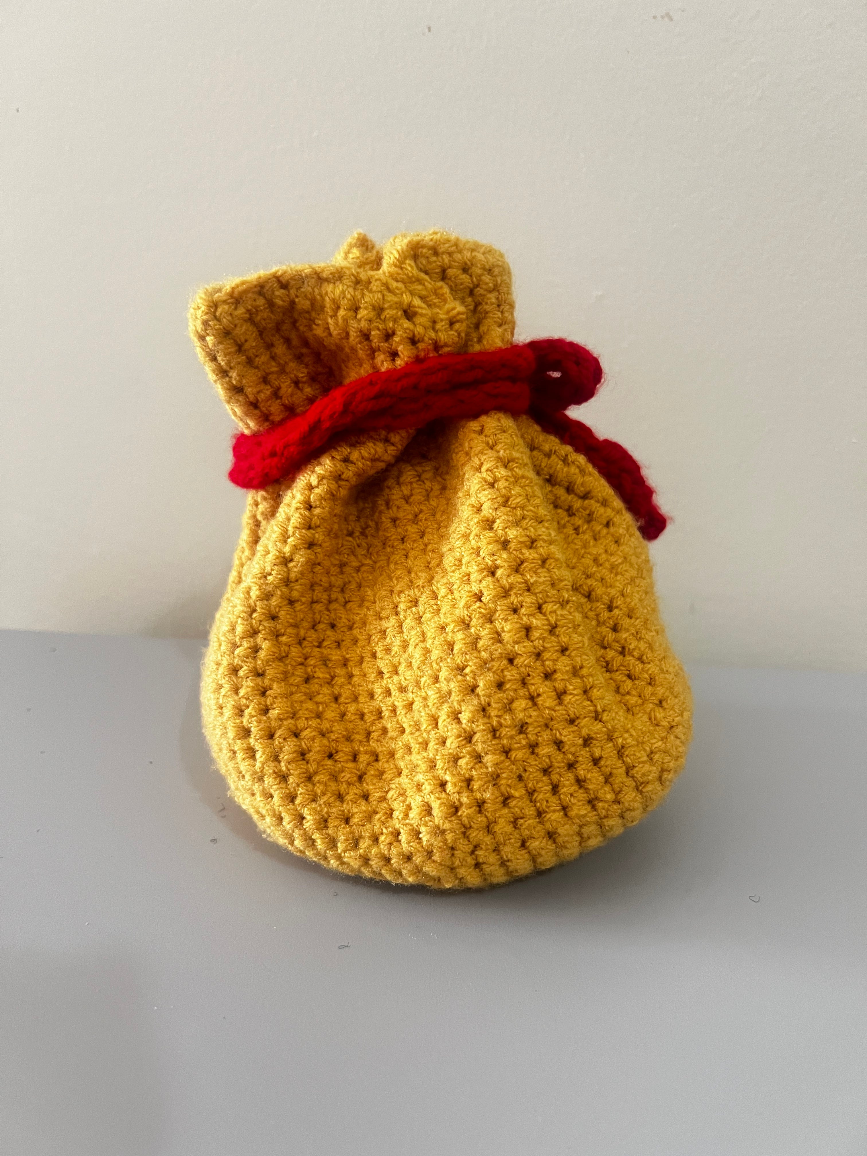 Handmade Crochet Bell Bag — Gamer Gift