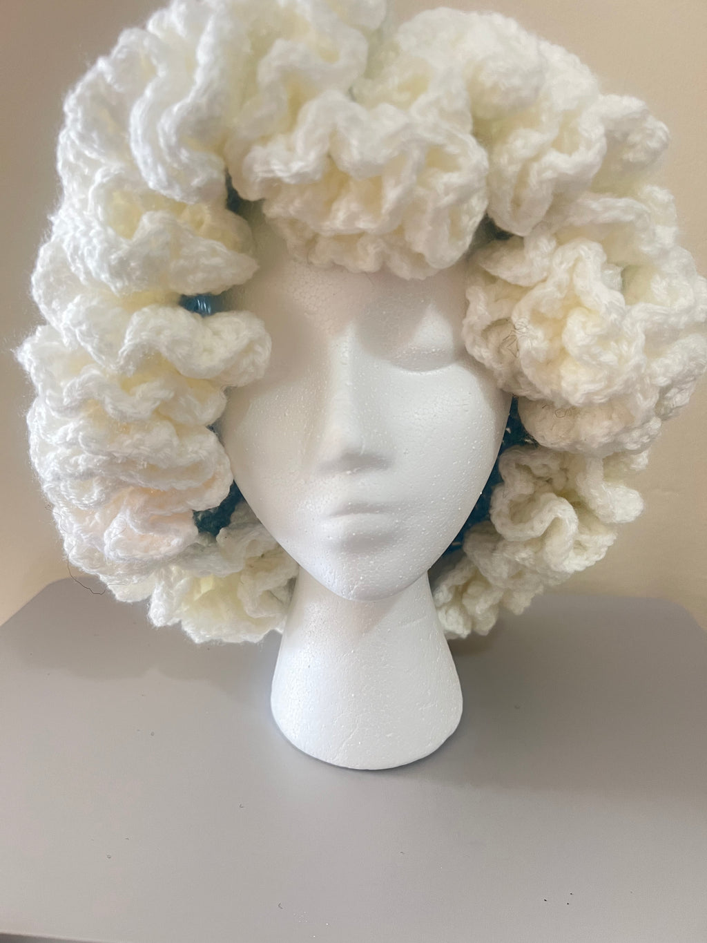 Crochet Ruffle Hat